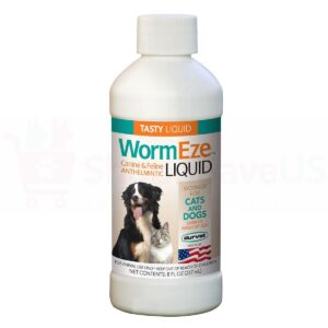 Durvet WormEze Liquid Canine & Feline 8oz