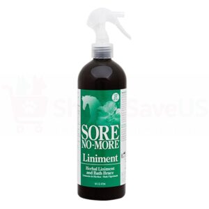 Sore No More Liniment Bottle with Sprayer 16oz
