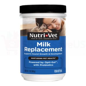 Nutri Vet Milk Replacement for Kittens 12oz