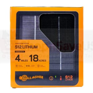 Gallagher S12 Solar Electric Fence Charger