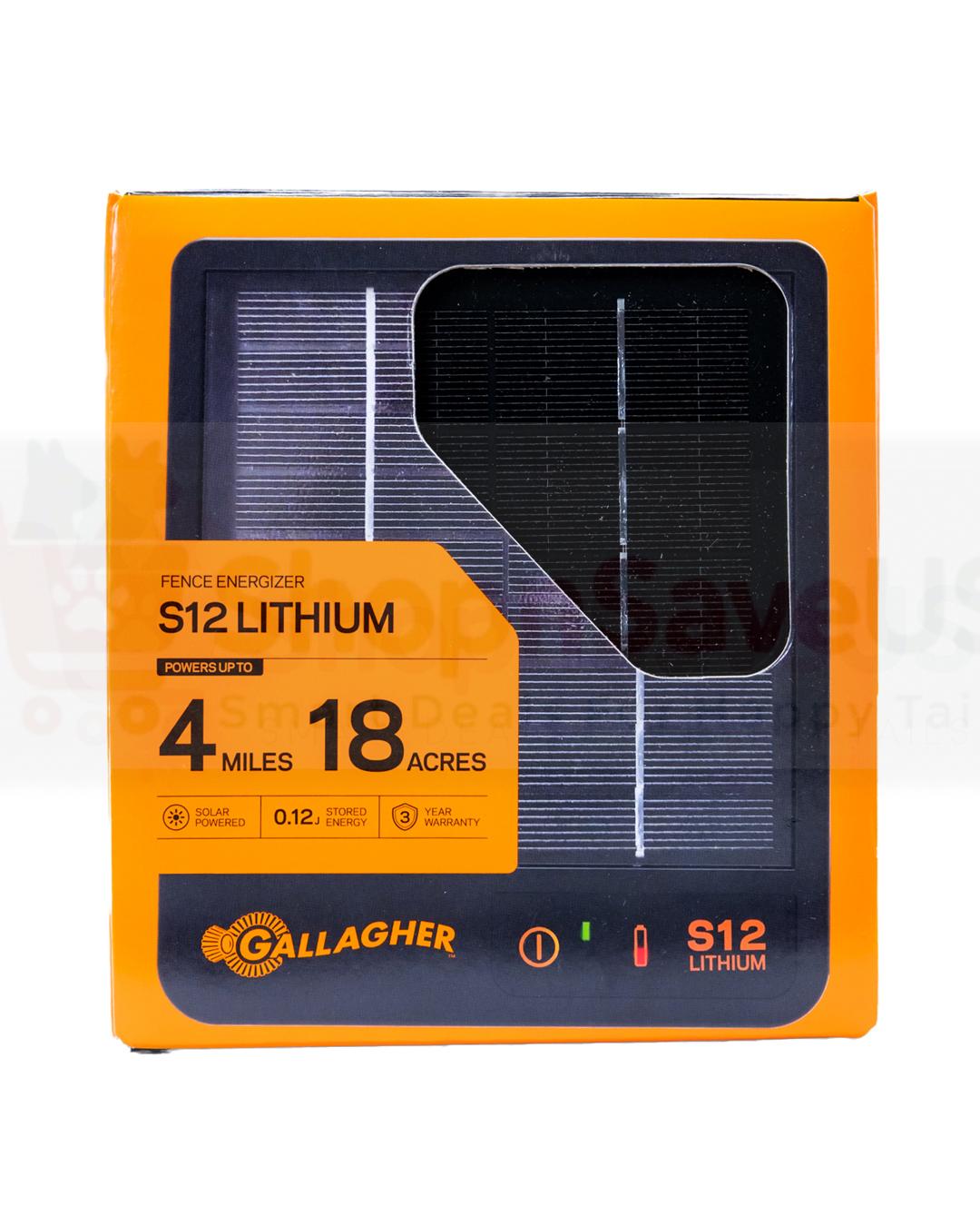 Gallagher S12 Solar Electric Fence Charger