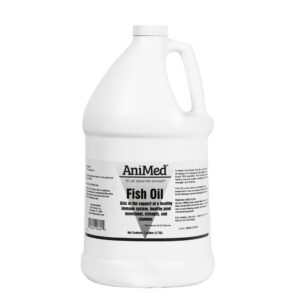 AniMed Fish Oil Gallon Omega 3 Supplement for Horses