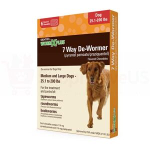 Sentry WormX Plus 7-Way Dewormer (Large Dogs)
