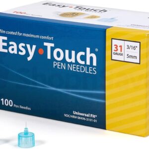 EasyTouch Pen Needles 31G × 3/16 in (100 count)