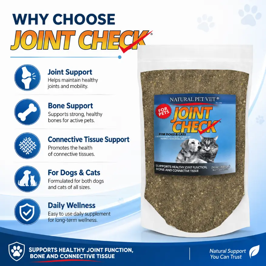 Pet Joint Check – 12 oz | 3-Month Supply for Pets Up to 25 lbs | Joint & Mobility Support - Image 4