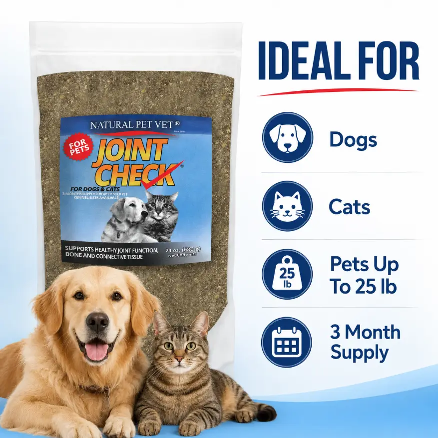 Pet Joint Check – 12 oz | 3-Month Supply for Pets Up to 25 lbs | Joint & Mobility Support - Image 2