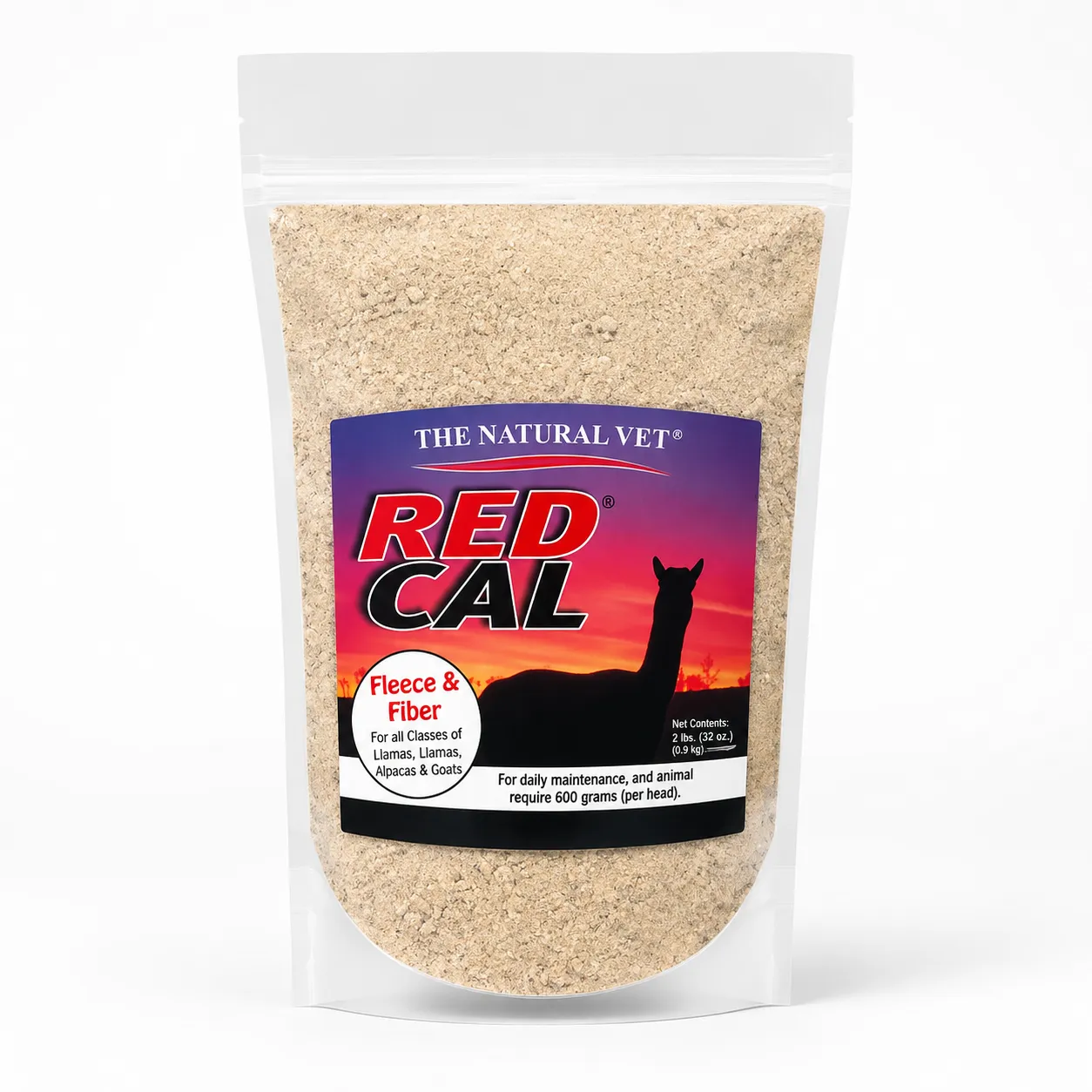 Red Cal Herbal + Fleece & Fiber "PLUS" Formula (4 LB. Size)