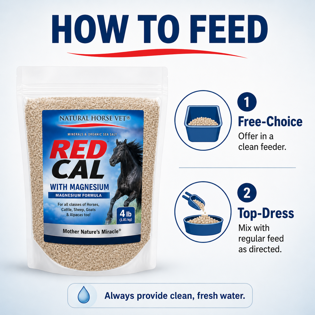 Red Cal with Magnesium Natural Mineral Supplement – 4 lb - Image 4