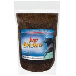 Just Add Oats – 5 lb (60-Day Supply) | Vitamin, Mineral & Probiotic Balancer for Horses